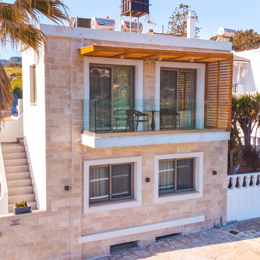 Thronos Aqua Residence A Sea View Luxury Villa Παχιά Άμμος Εξωτερικό φωτογραφία